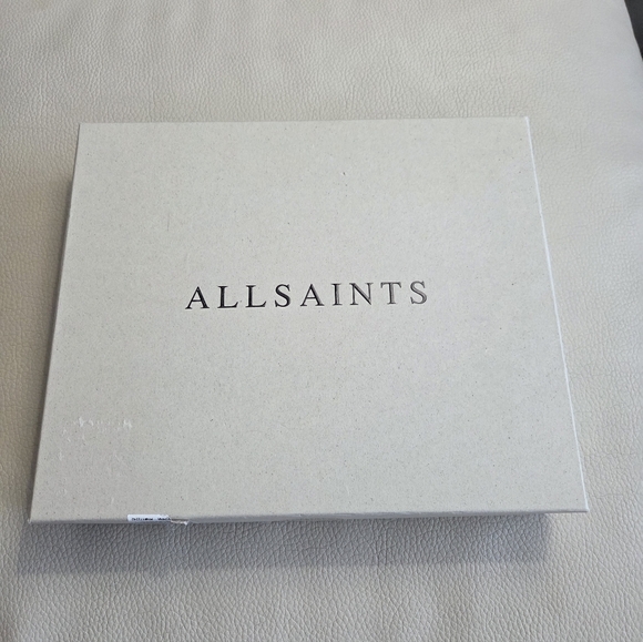 ALLSAINTS Wool Blended Cable Beanie & Scarf Gift Box - Picture 8 of 9